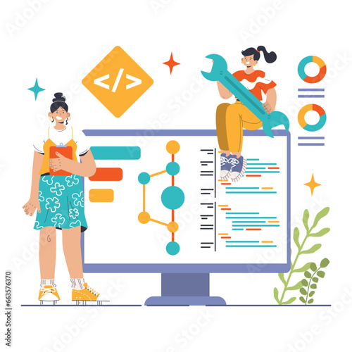 Open source. Software with code available for use, modification