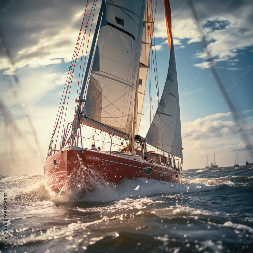 Obraz premium catamaran, transports of the world