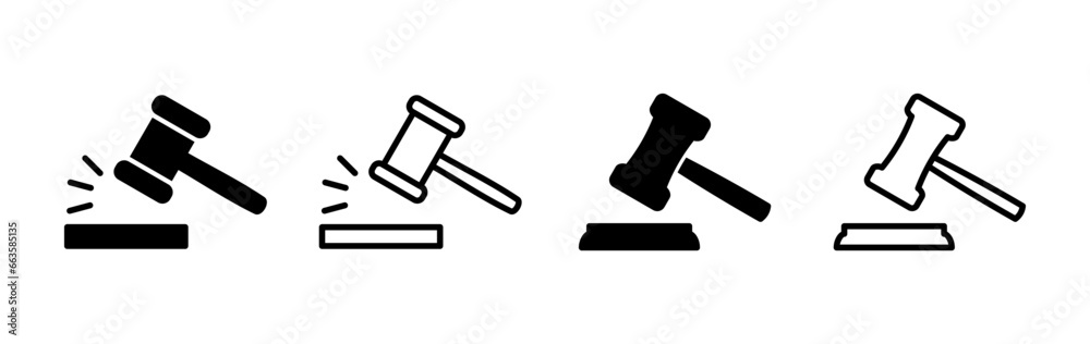 Gavel icon vector. judge gavel icon. auction hammer Gavel icon vector. judge gavel icon. auction hammer