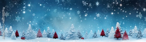 A magical Christmas background with festive charm © Francesco