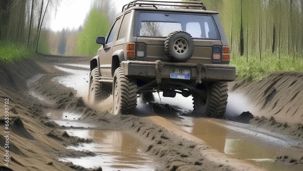 Obraz premium off road vehicle