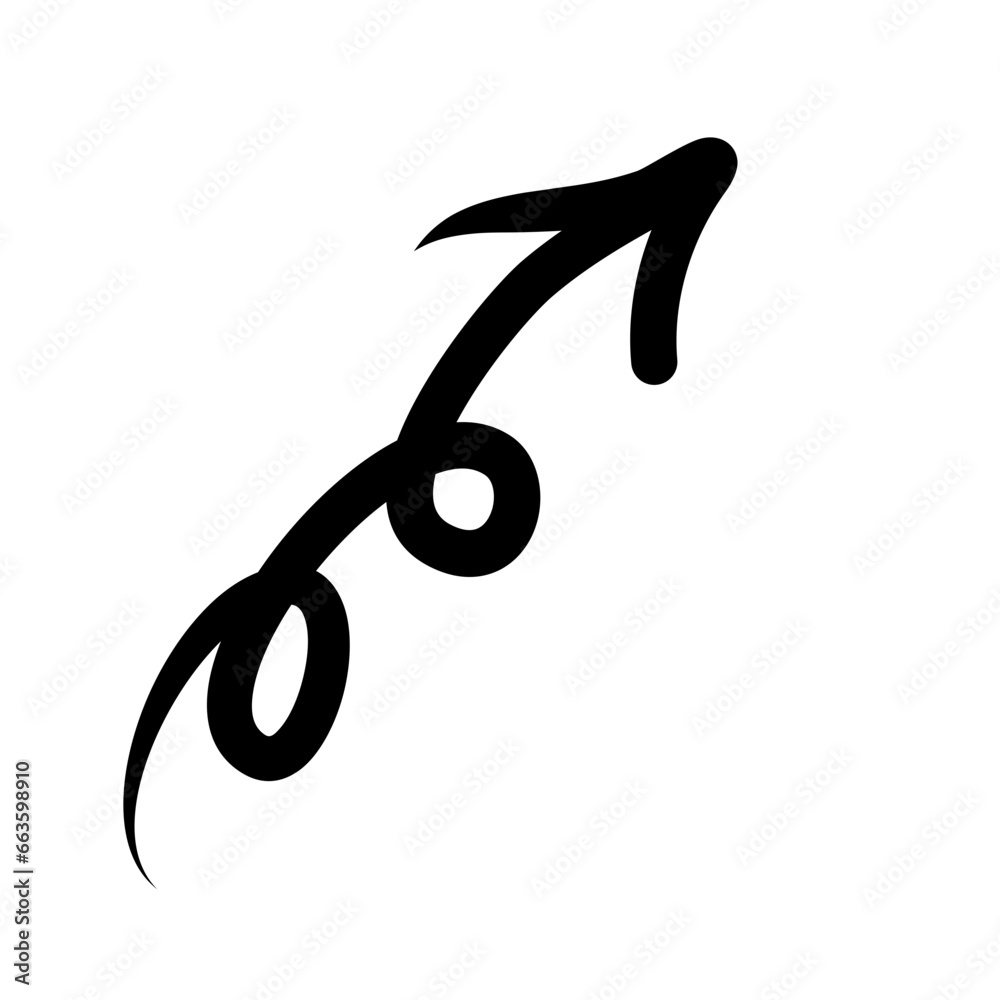 Arrow hand drawn Arrow hand drawn