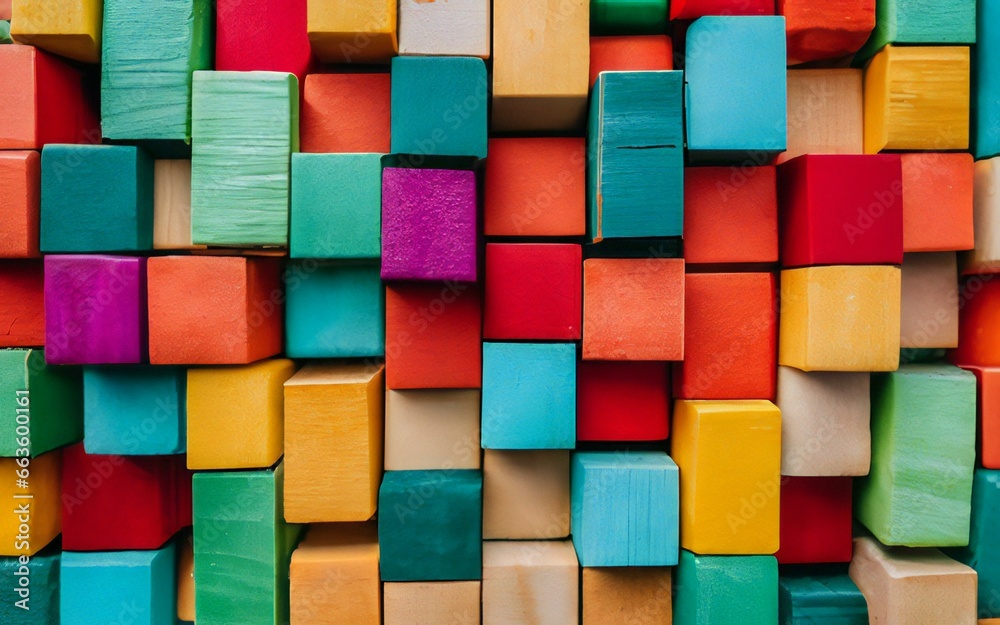 colorful wooden blocks background colorful wooden blocks background