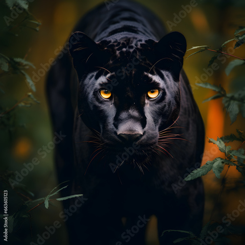 Panther in the jungle - Generative AI