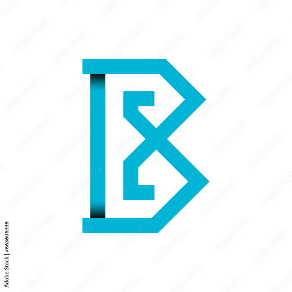 Monogram initial b letter mark logo design. Monogram design vector b logo. Monogram initial letter mark b logo. Design simple b monogram Monogram initial b letter mark logo design. Monogram design vector b logo. Monogram initial letter mark b logo. Design simple b monogram