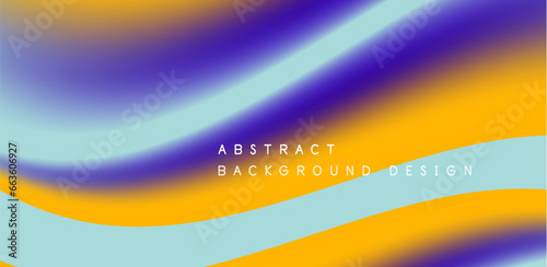 Abstract vector backdrop with fluid, geometric elements. Harmonious blend of form and color, evoking dynamic and captivating visual landscape for wallpaper, banner, background, landing page