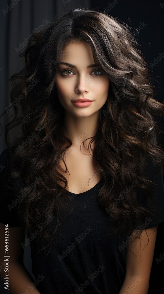Horizontal Shot Attractive Natural Young Woman , Background Image,Desktop Wallpaper Backgrounds, Hd