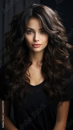 Horizontal Shot Attractive Natural Young Woman , Background Image,Desktop Wallpaper Backgrounds, Hd