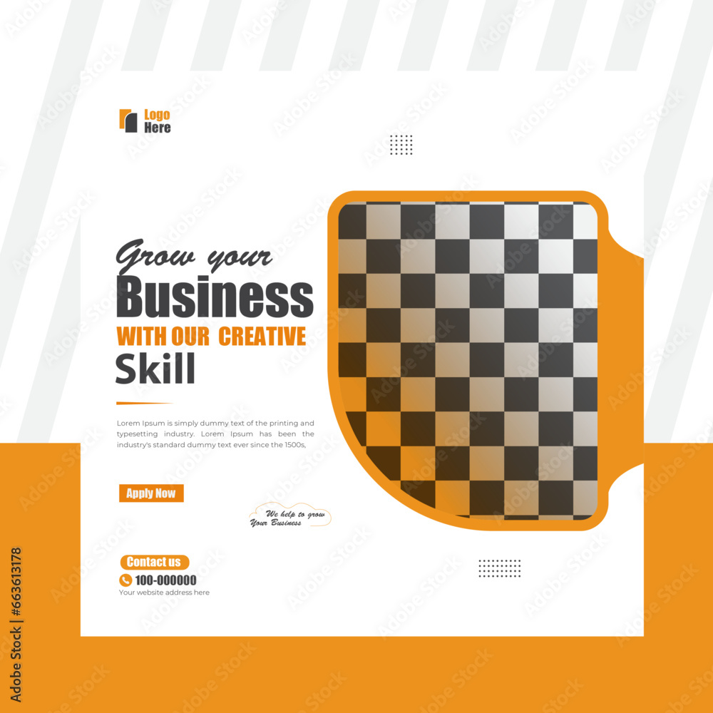 Social media square post design for business promotion Social media square post design for business promotion