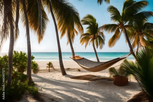 hammock on the beach © Hellan 