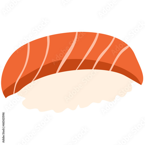 Salmon Nigiri Sushi