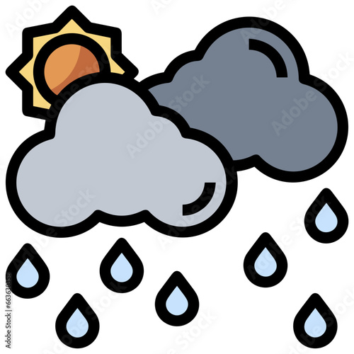 Cloud storage icon symbol vector image. Illustration of the database server hosting cloud system digital design image