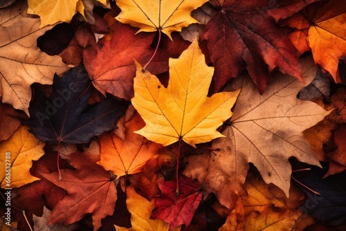 autumn leaves background  background image of fallen autumn leaves