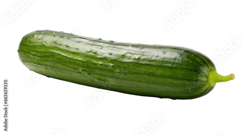 Cucumbers on the transparent background