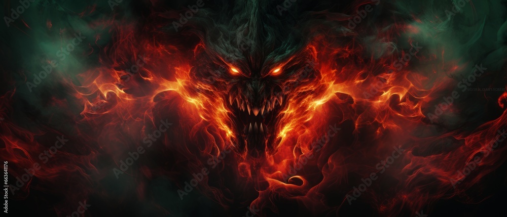 evil demon in hell evil demon in hell