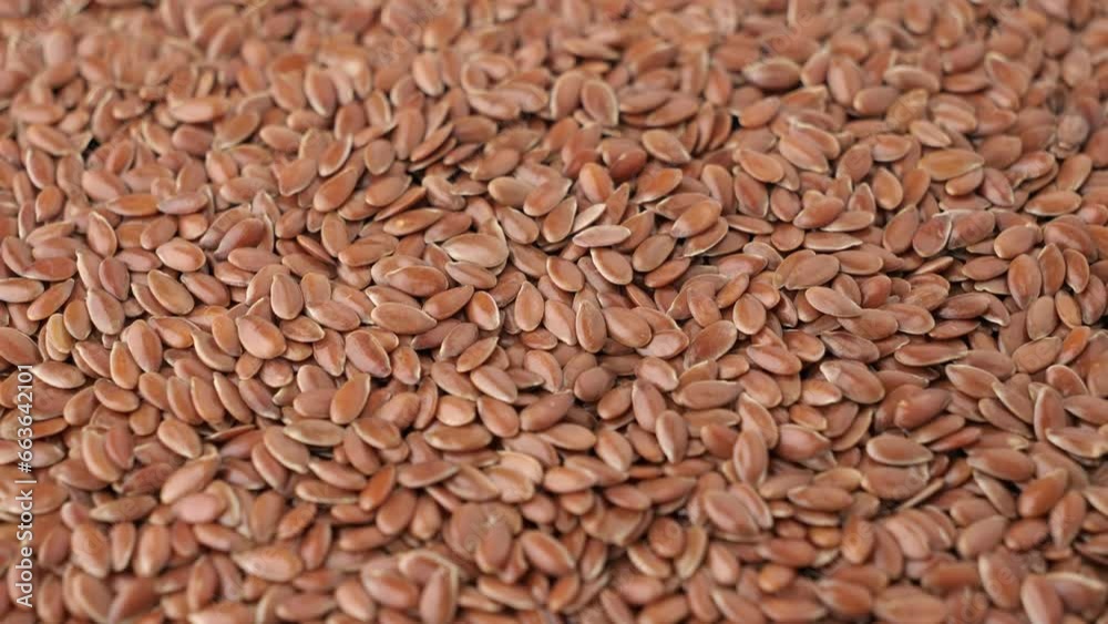 Flax seeds spins.Close up.Top quality Flax seeds spins.Close up.Top quality