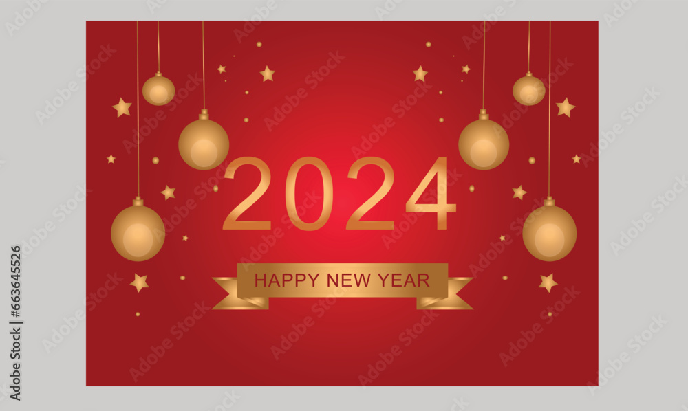 vector happy new year design illustration for social media or business,