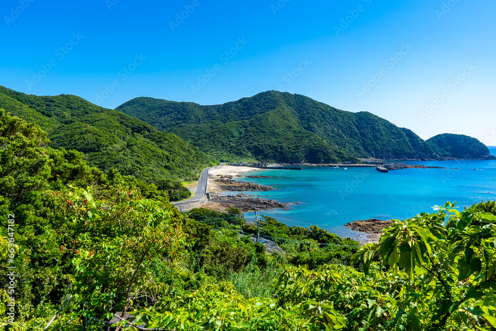 Obraz premium 田尻海岸の風景（南大隅町）