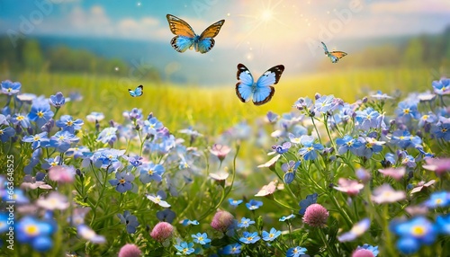 butterfly on the meadow