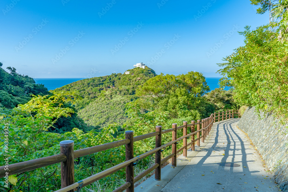 佐多岬展望台の風景（南大隅町）