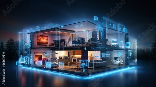 Connected Living, The IoT Revolution in Smart Homes. © SAJEDA