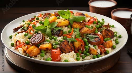 rice with vegetables