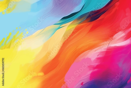 Soft color paint brush stroke texture background