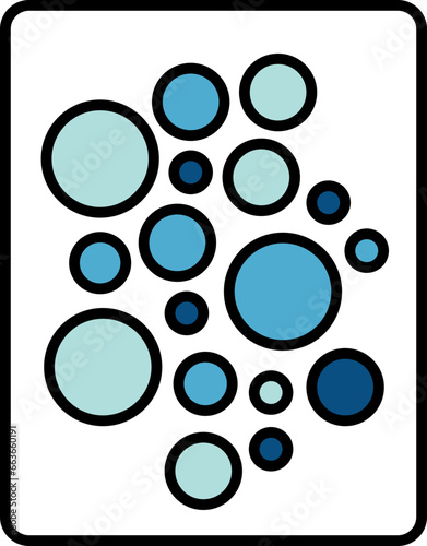 Color blind test icon