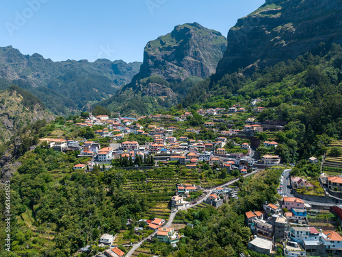 Obraz na płótnie Curras das Freiras - Madeira, Portugal w salonie