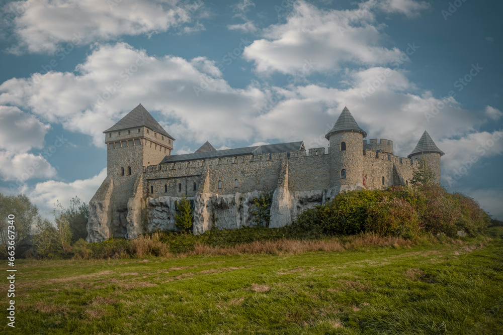 Obraz premium A medieval castle located in Poland.