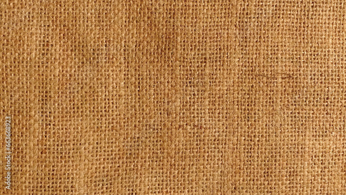 Brown burlap texture for background. 