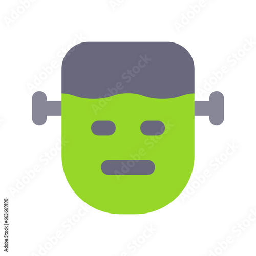 frankenstein flat icon