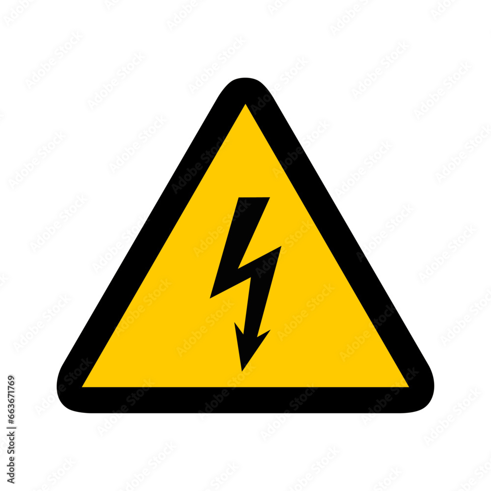 danger electrique triangle jaune panneau signalisation danger danger electrique triangle jaune panneau signalisation danger