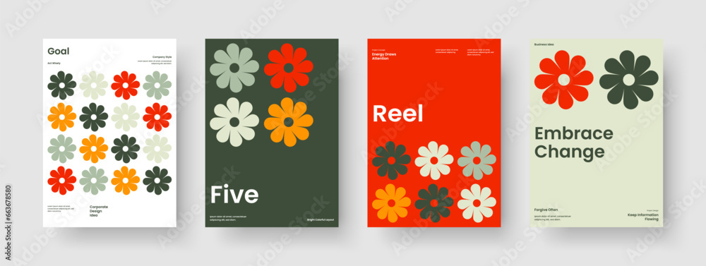 Fototapeta premium Modern Background Layout. Geometric Book Cover Design. Abstract Banner Template. Report. Poster. Brochure. Business Presentation. Flyer. Notebook. Newsletter. Journal. Leaflet. Brand Identity