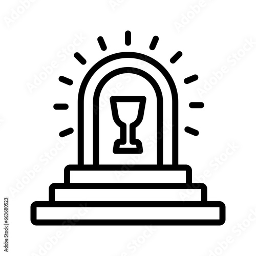 Black line icon for Destiny