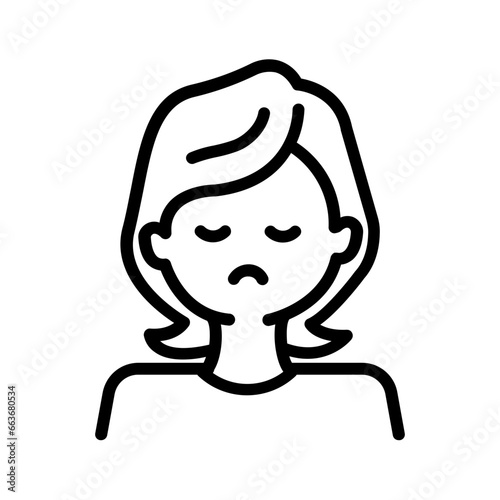 Black line icon for Envy