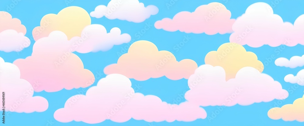 pink clouds in the sky