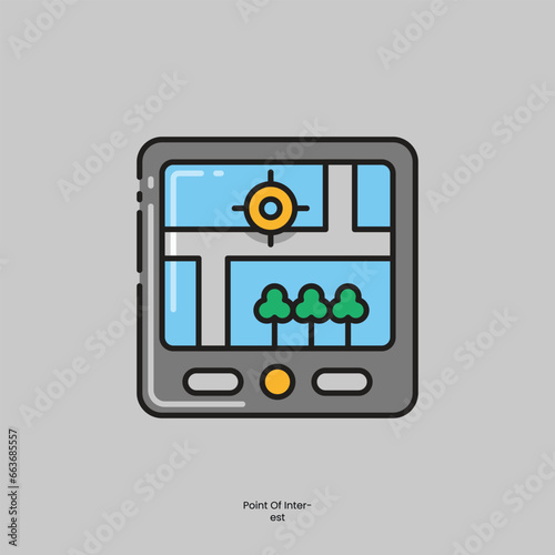 vector realistic road shapes illustration set