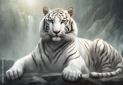 Jungle s Enigma  The White Tiger   Eerie Beauty of the White Bengal