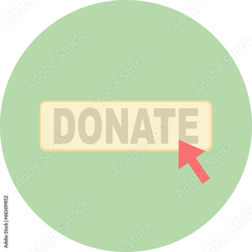 Donate online icon