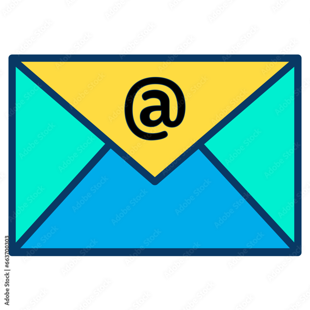 Lineal color Package Box Mail icon Lineal color Package Box Mail icon