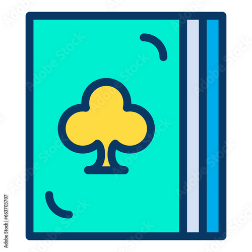 Lineal color Cards icon