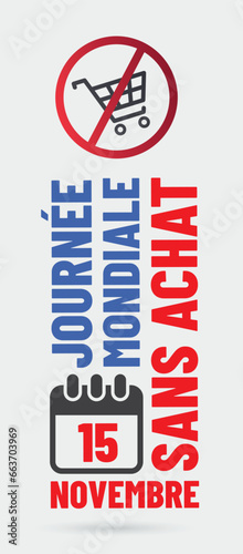 journée mondiale  " sans achats " le 25 novembre