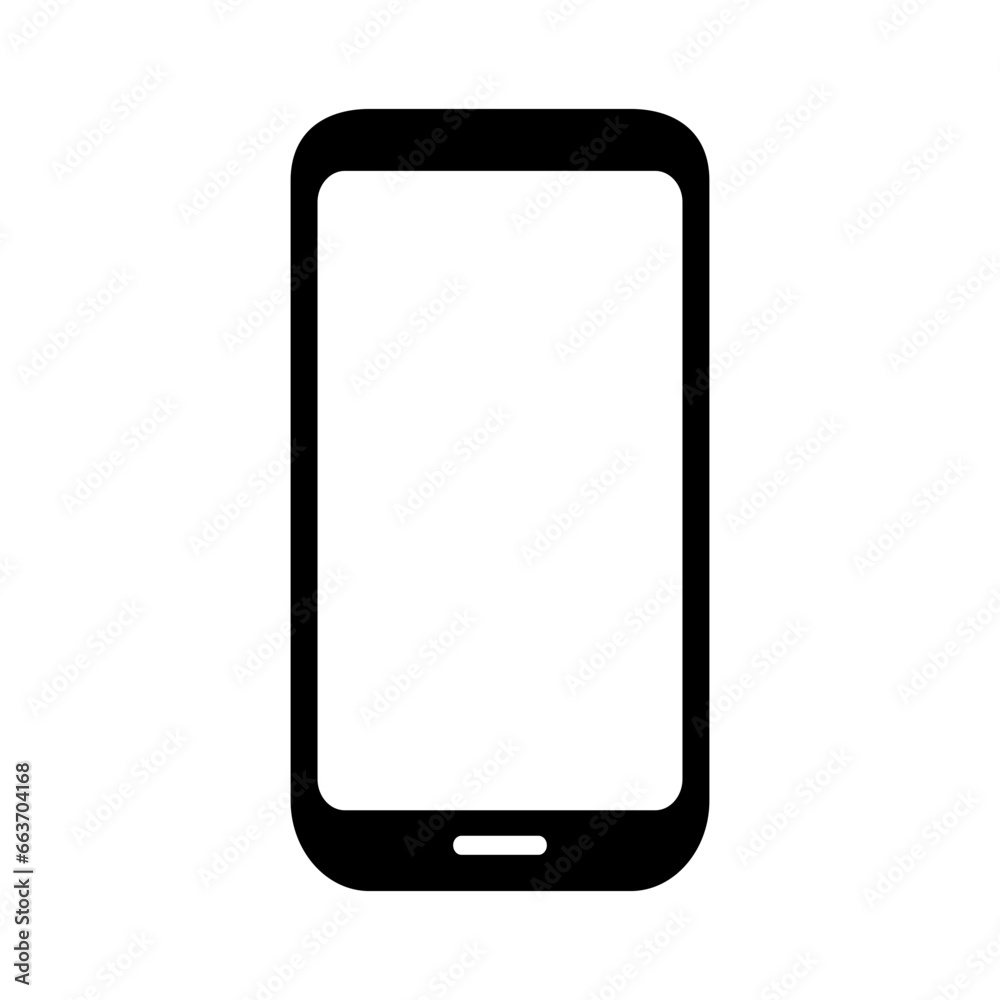handphone mobile icon logo design vector template illustration