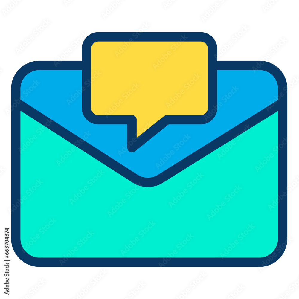 Lineal color Package Box Mail icon