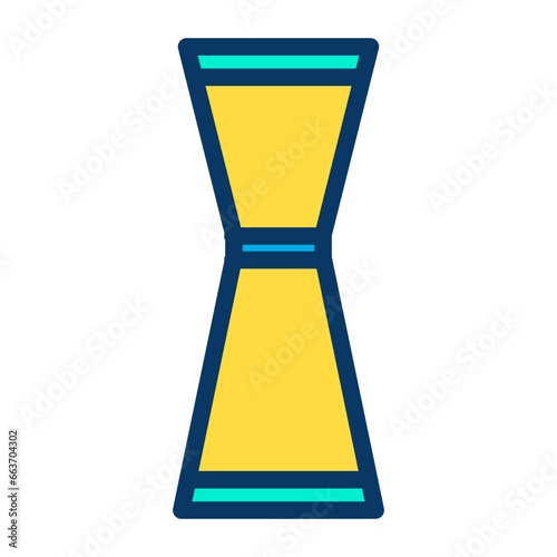 Lineal color Jigger icon