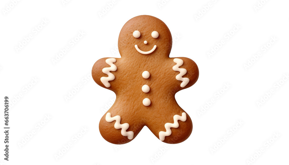 A cute gingerbread man cookies with smile PNG Transparent A cute gingerbread man cookies with smile PNG Transparent