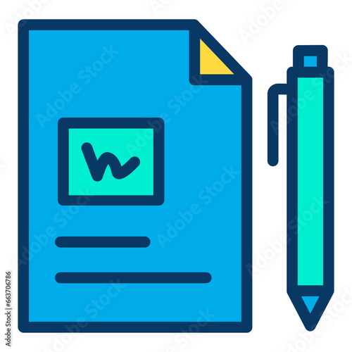 Lineal color Agreement icon