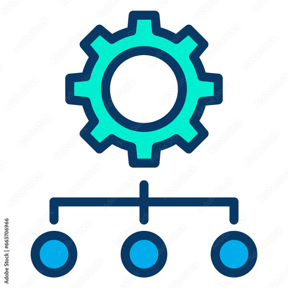 Lineal color Settings Solutions icon Lineal color Settings Solutions icon