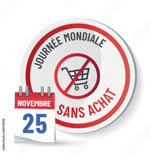 journée mondiale  " sans achats " le 25 novembre